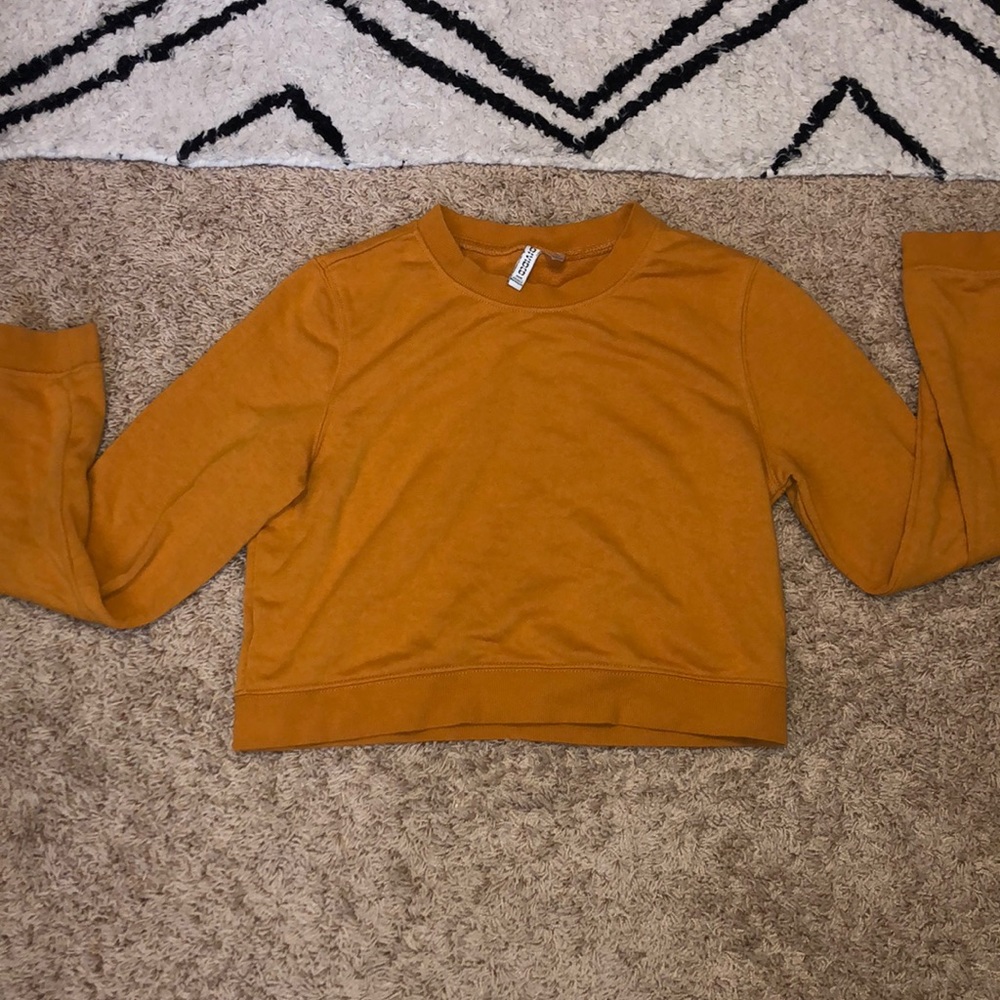 cropped sweater